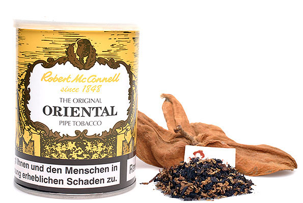 McConnell Oriental Pipe tobacco 100g Tin McConnell Oriental Pipe tobacco 100g Tin
